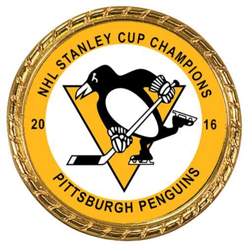 Tribute Coin Pittsburgh Penguins 2016 Stanley Cup Champion Coin Championship