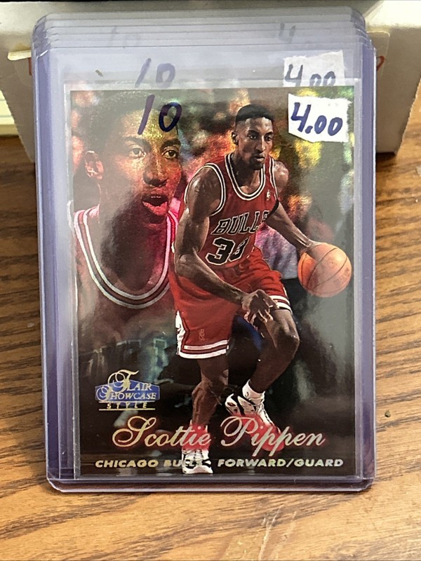 1997-98 Flair Showcase #16 Scottie Pippen ☘️044