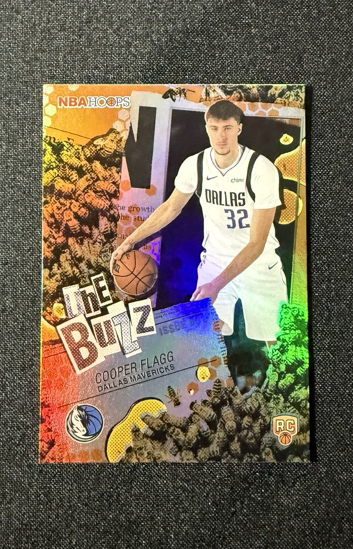 Cooper Flagg 2025-26 Topps NBA Hoops The Buzz Orange Rookie #TB-1 (RC)