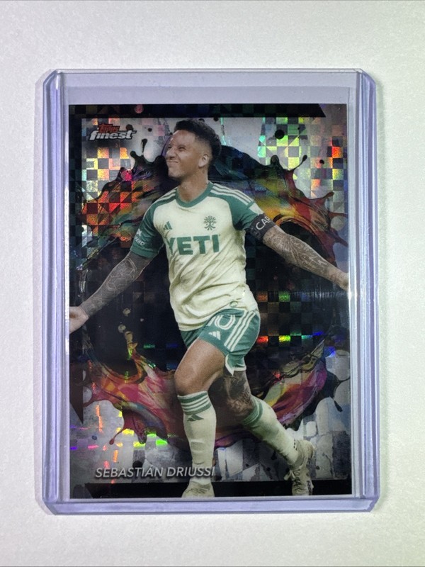 2024 Topps Finest MLS – Rare Sebastian Driussi #203 Checkerboard Refractor