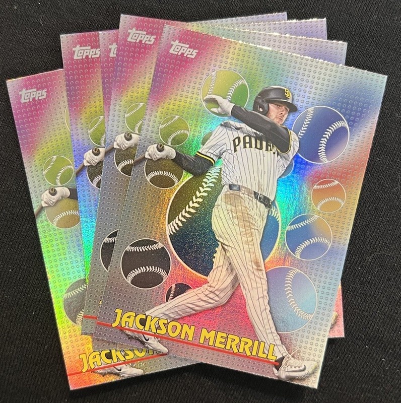 Lot Of 5 – 2026 Topps Titans Of The Game – Jackson Merrill – TOG -37 -Mint/NM