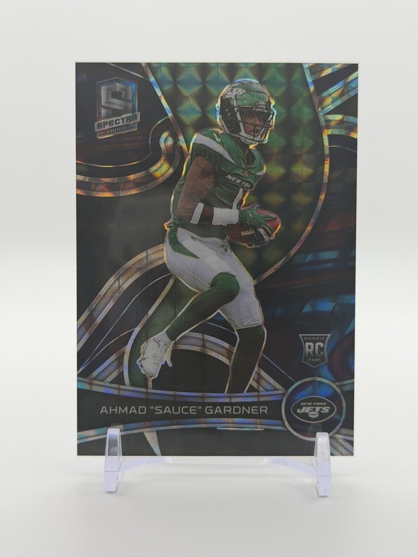 2022 Panini Spectra – Rookies Ahmad Gardner #165 Interstellar Prizm /60 (RC)