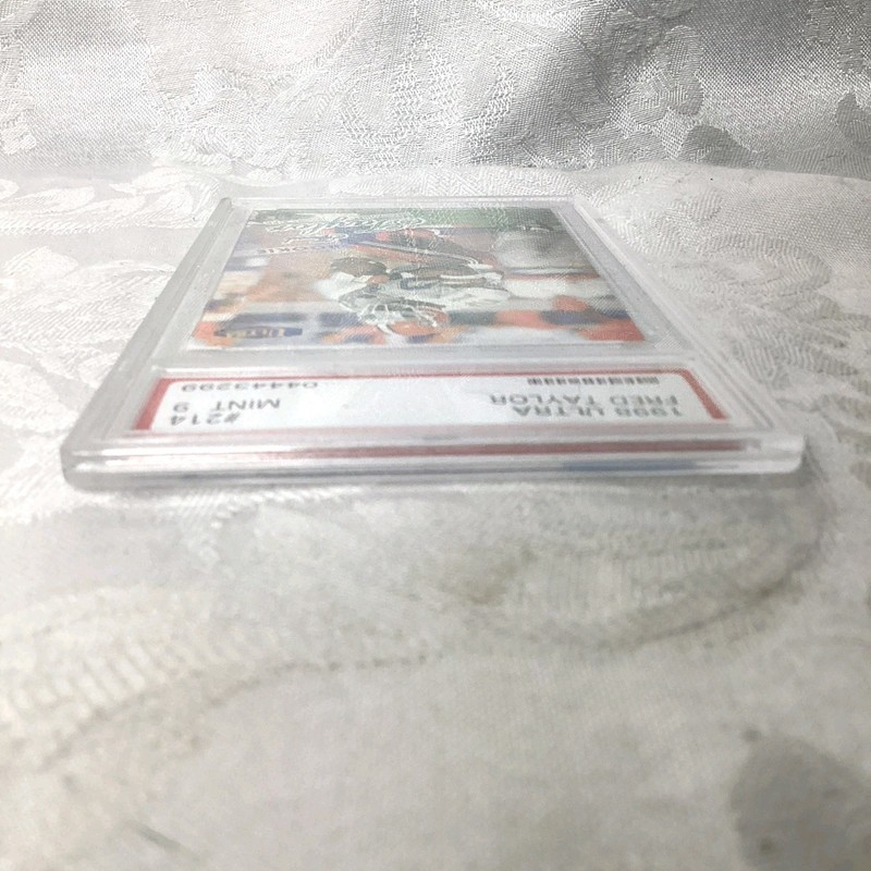1998 FLEER ULTRA FRED TAYLOR ROOKIE, #214 PSA Grade 9 MINT RC Card gallery