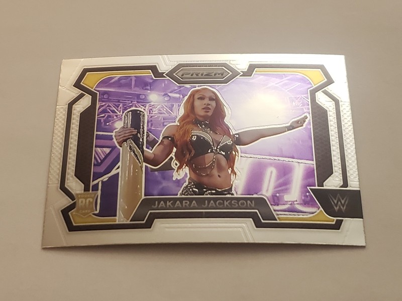 2024 Panini Prizm WWE #12 Jakara Jackson Rookie RC Wrestling Trading Card gallery