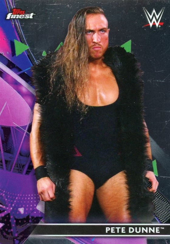 2021 Topps Finest WWE #92 Pete Dunne