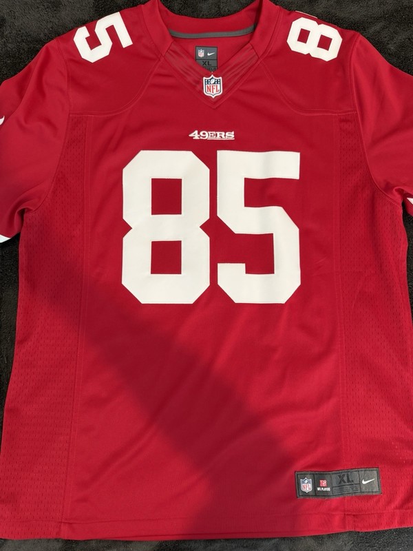 Vernon Davis San Francisco 49ers Nike Limited Jersey Stitched XL