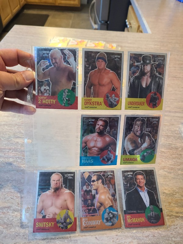 2007 WWE Topps Heritage Chrome and Turkey Red Singles Build Your Set gallery