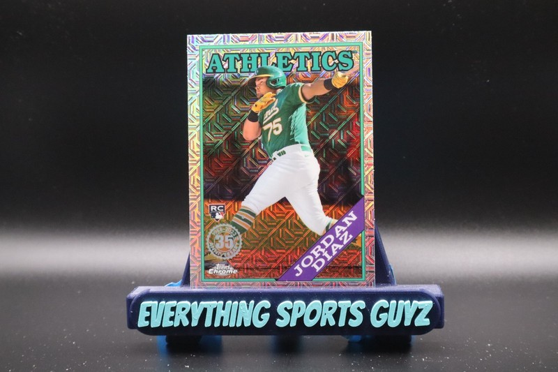 2023 Topps Series 2 -88 Topps Chrome Silver Pack Mojo Jordan Diaz #2T88C-37 (RC)