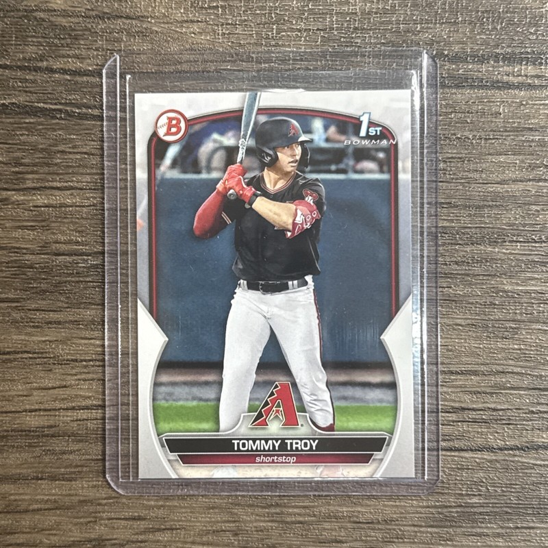 2024 Bowman Draft TOMMY TROY 1ST BOWMAN #BD-103 Diamondbacks