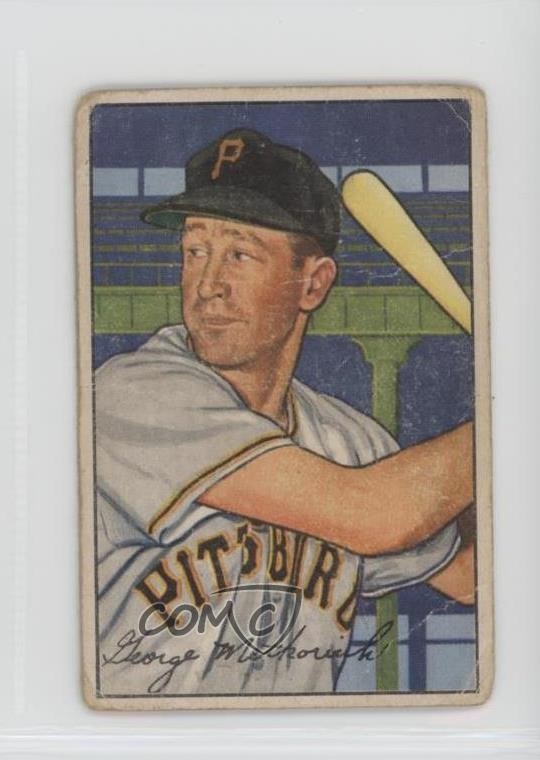 1952 Bowman George Metkovich #108 0i4d