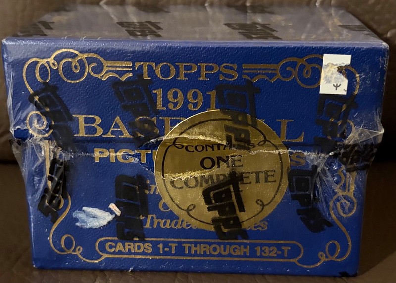 1991 Topps Traded TIFFANY Collector’s Edition Sealed Factory Box Set Bagwell RC