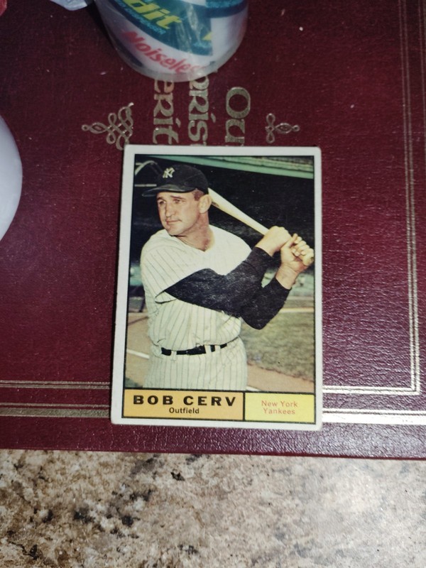 1961 Topps – High # Bob Cerv #563