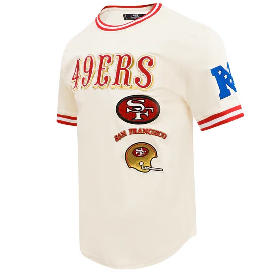 Pro Standard - NFL San Francisco 49ers Men's Retro Classic Tee - Eggshell gallery