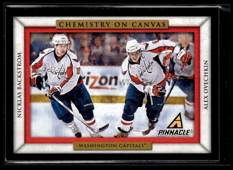 2010-11 Panini Pinnacle Chemistry On Canvas Alexander Ovechkin/Nicklas Backstrom