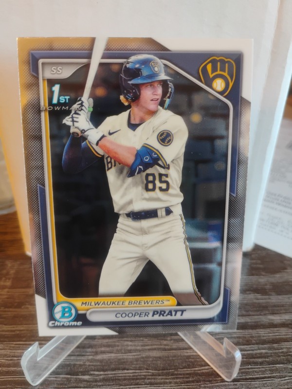 2024 Bowman Cooper Pratt Chrome 1st BCP-137