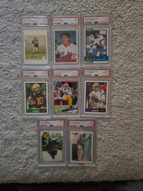 An Assortment of Rookie Cards. PSA9s PSA10s PSA6
