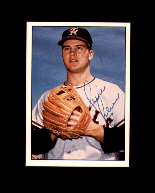 Rick Reichardt Hand Signed 1981 TCMA 60’s Califronia Angels Autograph
