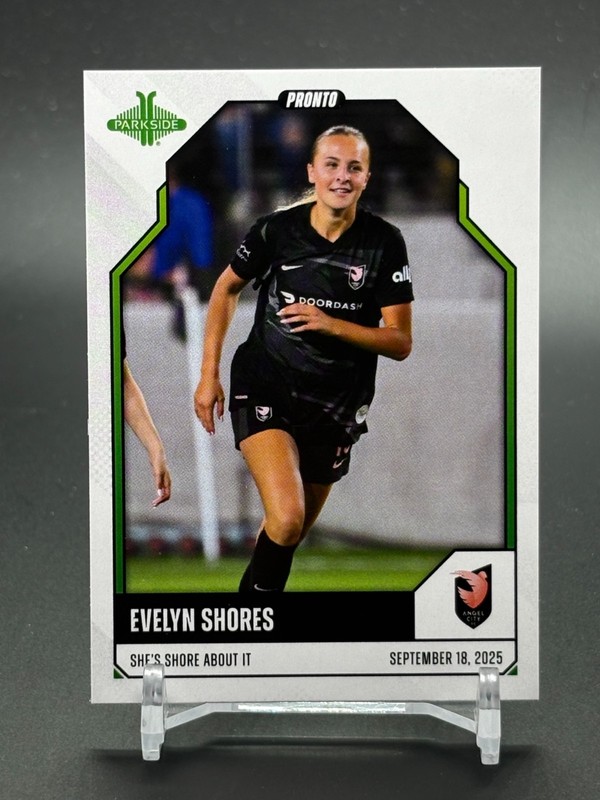 2025 Parkside NWSL Pronto #145 EVELYN SHORES Angel City FC /266