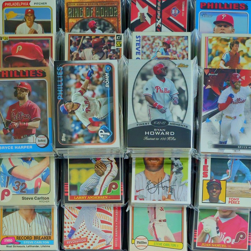Philadelphia Phillies 40 Card Lot – Stars, Rookies, Inserts – Collector Team Mix