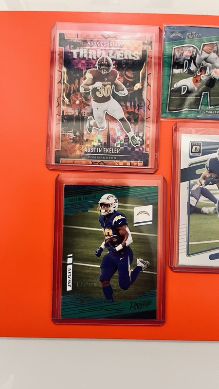 Austin Ekeler Card Lot Of 6 gallery
