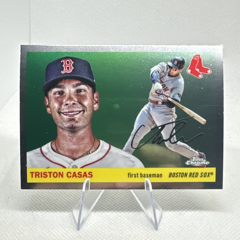 2025 Topps Chrome Platinum Base Triston Casas Boston Red Sox #110