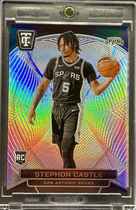 Stephon Castle RARE ROOKIE HOLO FOIL REFRACTOR INVESTMENT CARD ROY MINT