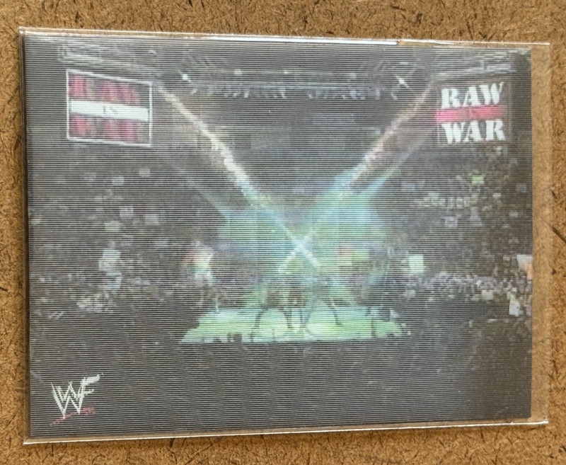 1999 Artbox WWE #23 Lenticular 3D Card D-Generation-X Raw is War HHH Chyna X-PAC