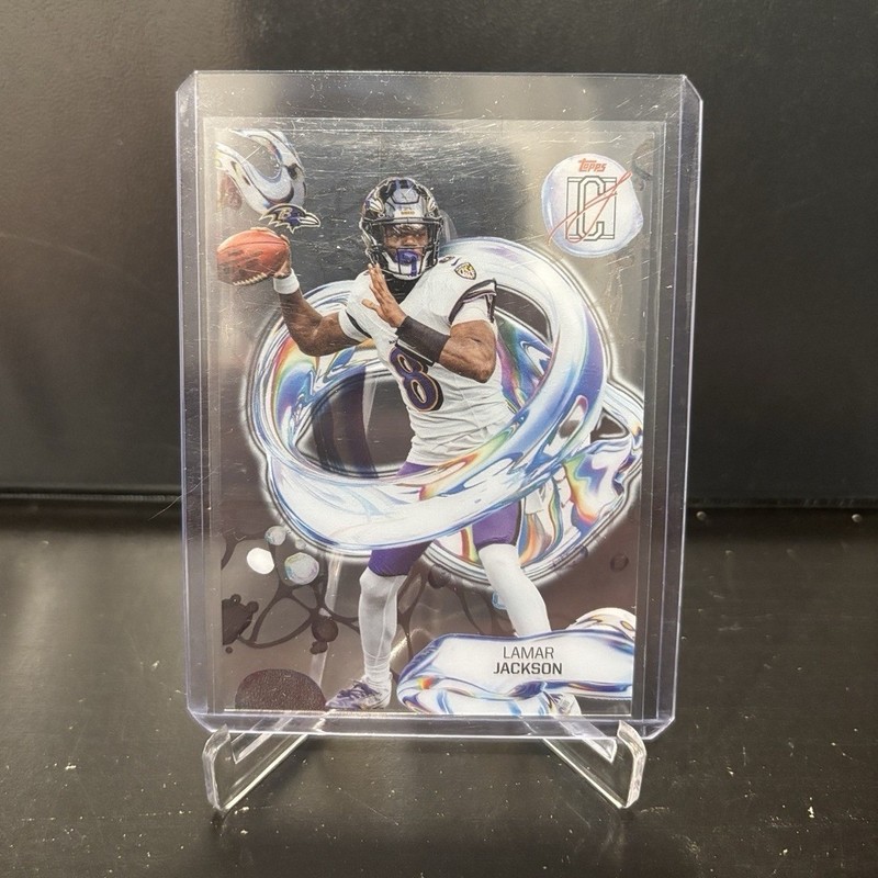 2025 Topps Signature Class Lamar Jackson Fluidity SP #FL-3