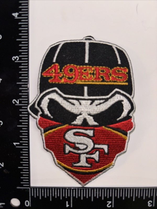 San Francisco 49ers iron on patch