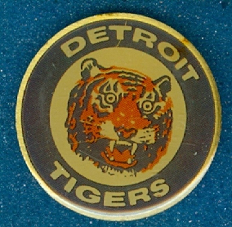 1990 Detroit Tigers Ace Novelty Co Lapel/Hat Pin 1-1/4 Inches Never Used