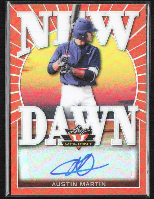 Austin Martin 2020 Leaf Valiant New Dawn Orange Auto /75 A #ND-AM1