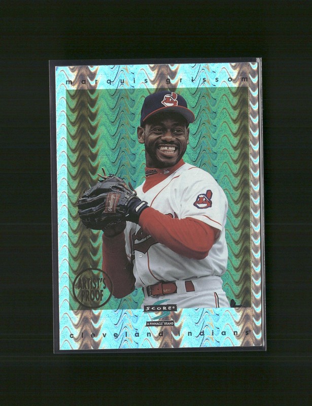 1997 Score Artist’s Proof Holofoil #334 Marquis Grissom RARE