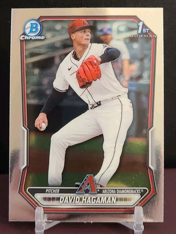 2026 Bowman – Chrome Prospects David Hagaman #BCP-84 1st Bowman RC