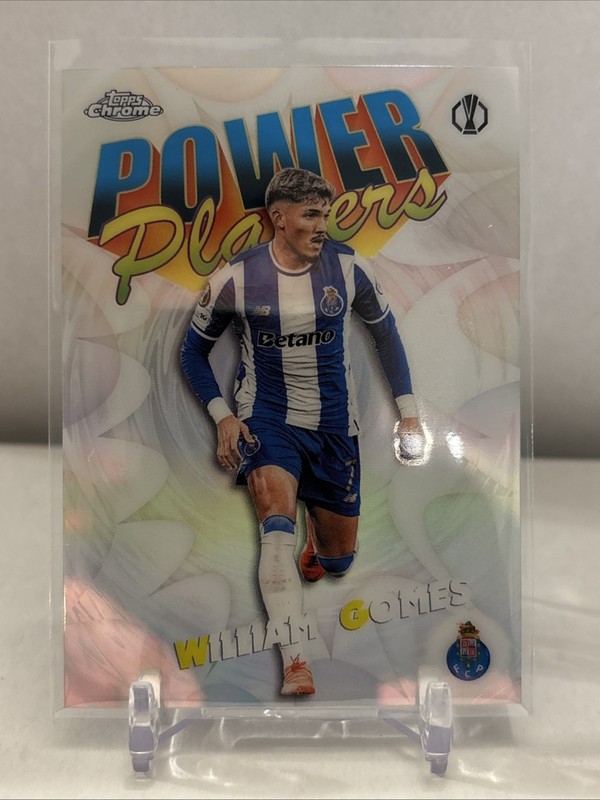 25-26 Topps Chrome Club Comp Power Players William Gomes FC Porto PP-35