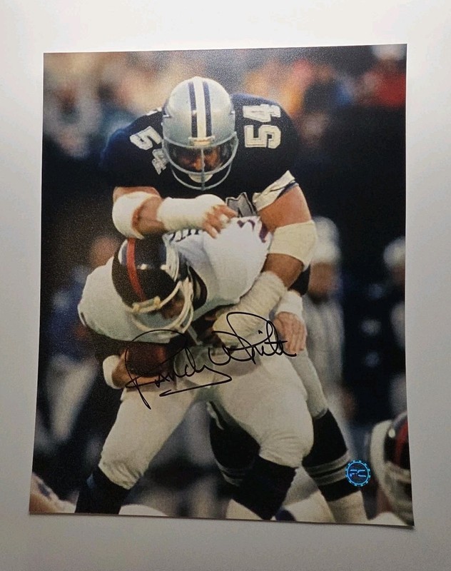Randy White Dallas Cowboys Signed 8×10 Photo PRO-Cert NFL HOF