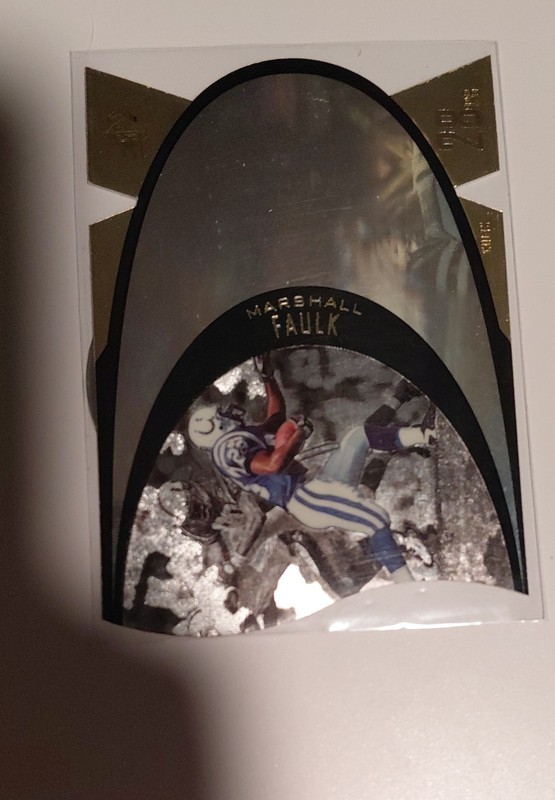 1997 SPx – Marshall Faulk #SPX9 Gold