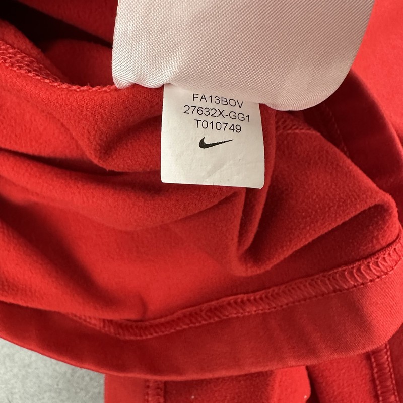 Georgia Bulldogs Shirt Men Medium Red Solid Nike Mock Neck SEC Football M * gallery
