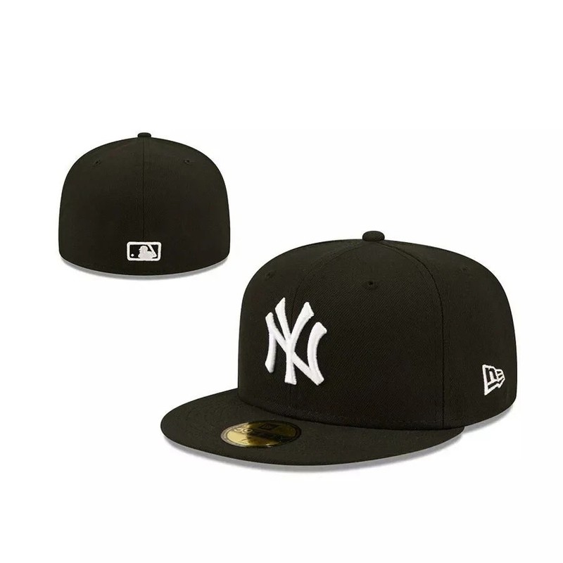 Men’s New York NYY MLB Yankees Basic 59FIFTY Fitted Cap 5950 Baseball Hat IN BOX