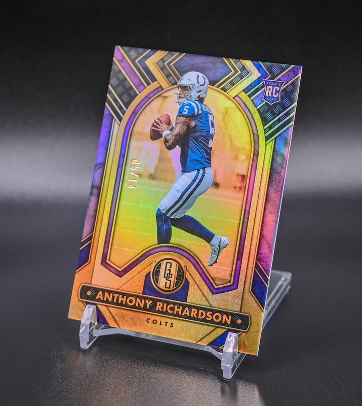 2023 Panini Gold Standard Football #102 Anthony Richardson RC 05/14 gallery