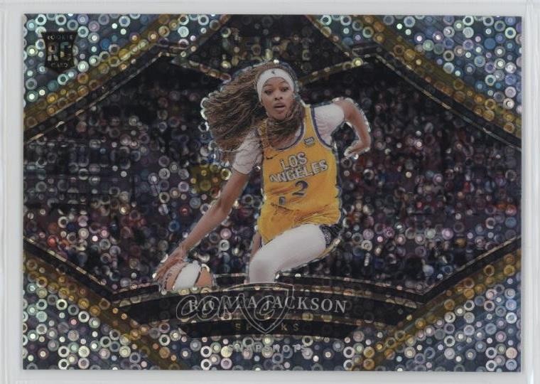 2024 Select WNBA Snapshots White Disco Prizm 15/75 Rickea Jackson Rookie RC 1n8