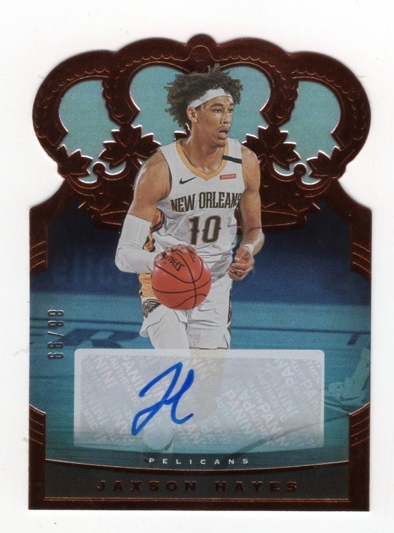 2020-21 Panini Crown Royale Bronze /99 Jaxson Hayes Auto #CA-JAX Autograph