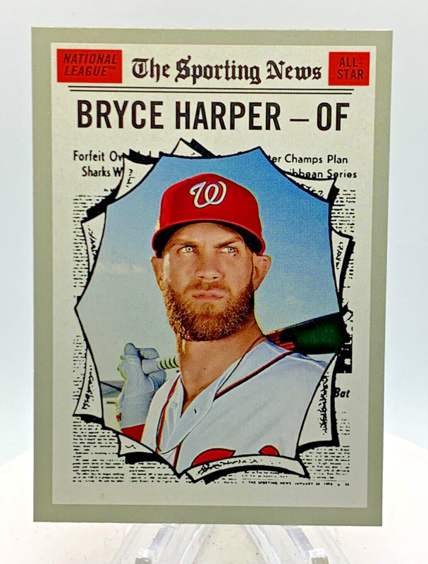 2019 Topps Heritage Bryce Harper #367