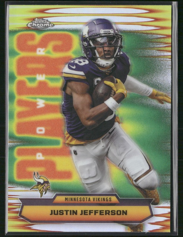 2025 Topps Chrome #PP-22 Justin Jefferson Power Players