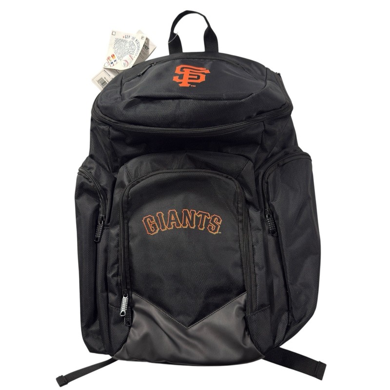 San Francisco Giants MLB Backpack Laptop sleeves water bottle pockets Zipper Bag