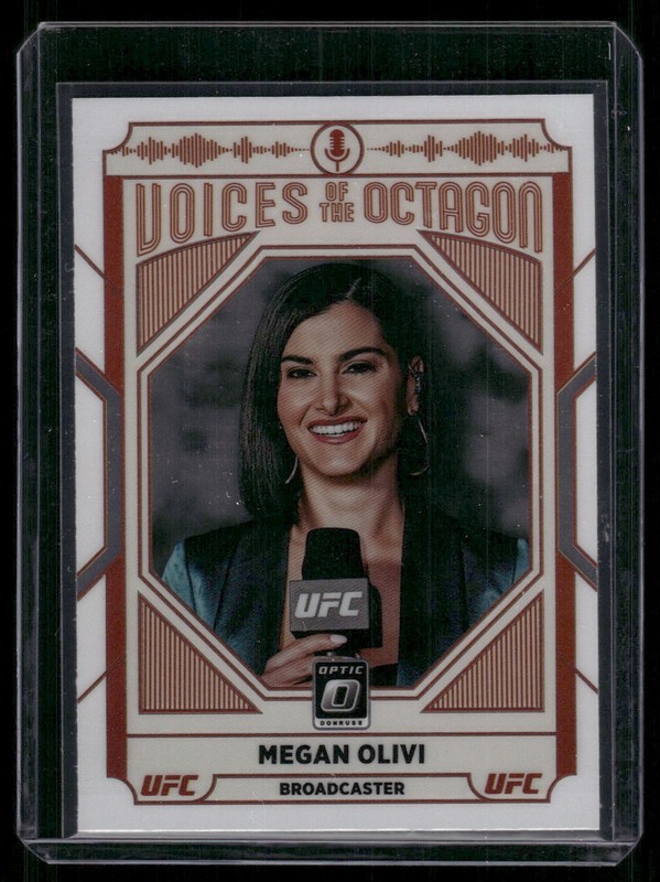 Megan Olivi 2022 Donruss Optic UFC #123