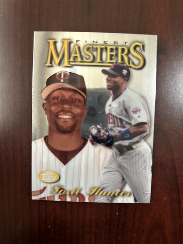 2021 Topps Finest – Torii Hunter 1997 Topps Finest Masters – #97FM-TH *Mint* Qty