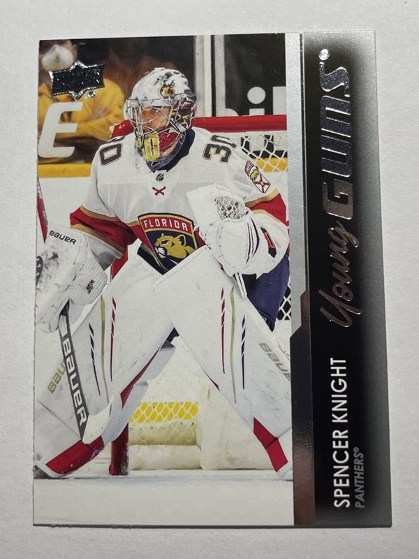 2021-22 Upper Deck Young Guns Spencer Knight #223 RC Rookie 🥅🏒🔥
