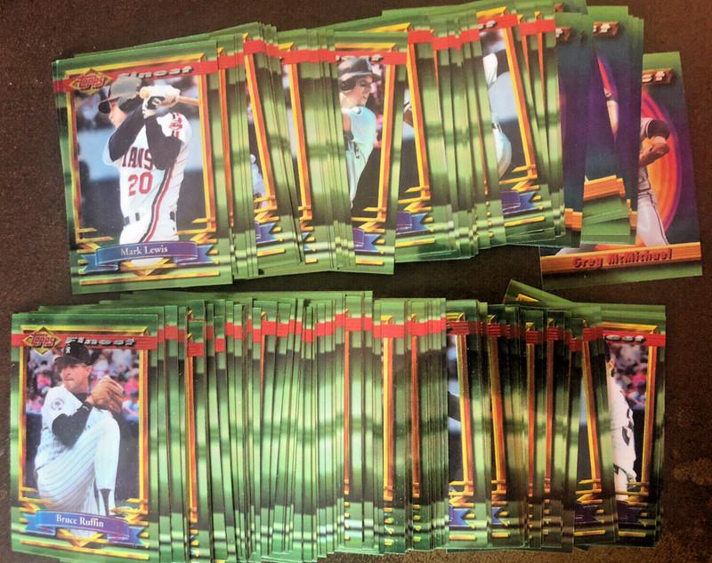 1994 TOPPS FINEST BASEBALL – Singles #1-220 Complete your set – volume discounts