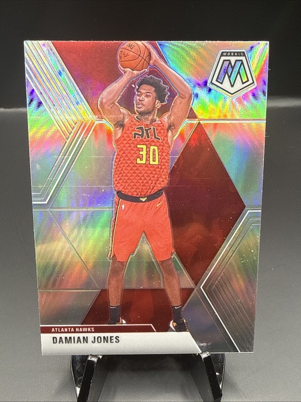 2019-20 Panini Mosaic Silver Prizm Damian Jones #34