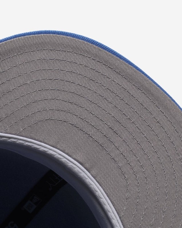 New Era 59FIFTY Detroit Lions Core Men's Fitted Hat Cap Size 7 3/4 Blue NWT gallery